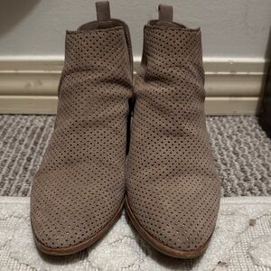 Dolce Vita Brown Perforated Slip-On Shoes